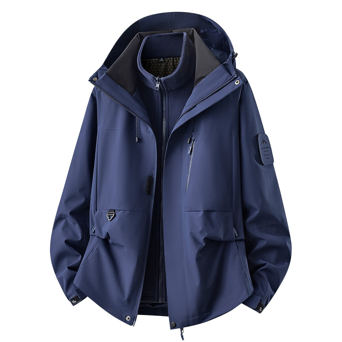 Chaqueta funcional de exterior para mujer con bolsillos