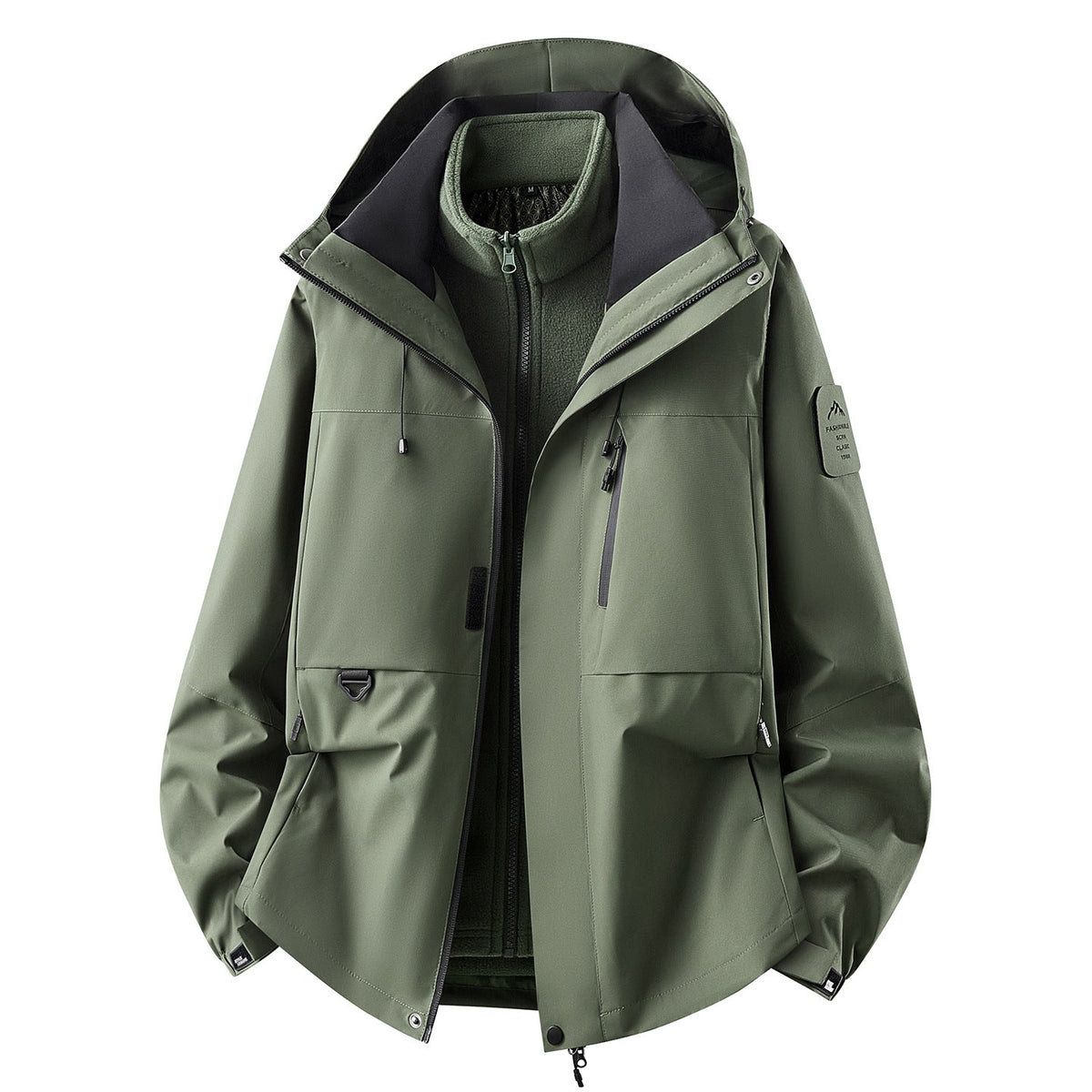 Chaqueta funcional de exterior para mujer con bolsillos