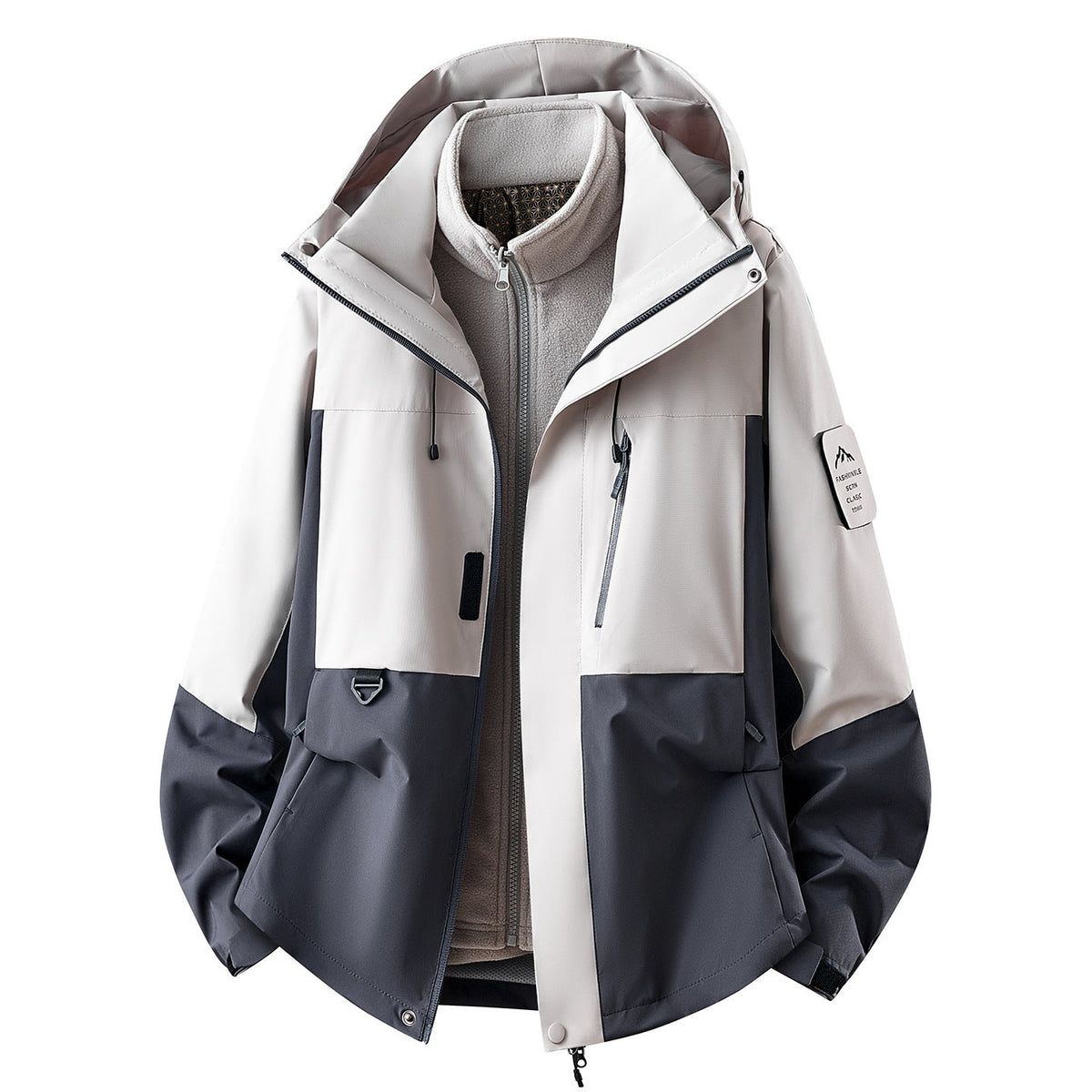 Chaqueta funcional de exterior para mujer con bolsillos