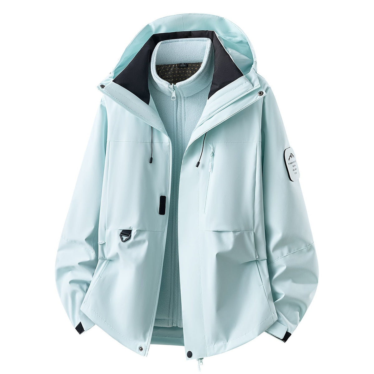 Chaqueta funcional de exterior para mujer con bolsillos