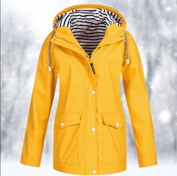 Chaqueta impermeable para mujer - Versátil y elegante