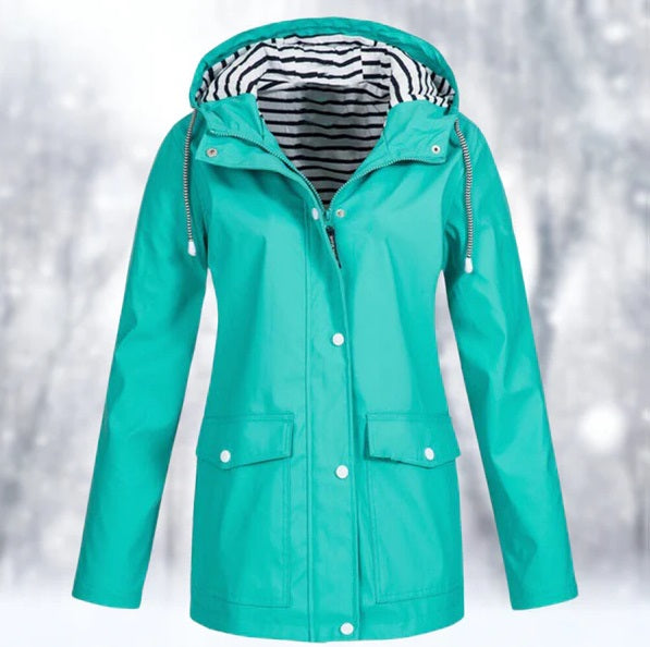 Chaqueta impermeable para mujer - Versátil y elegante
