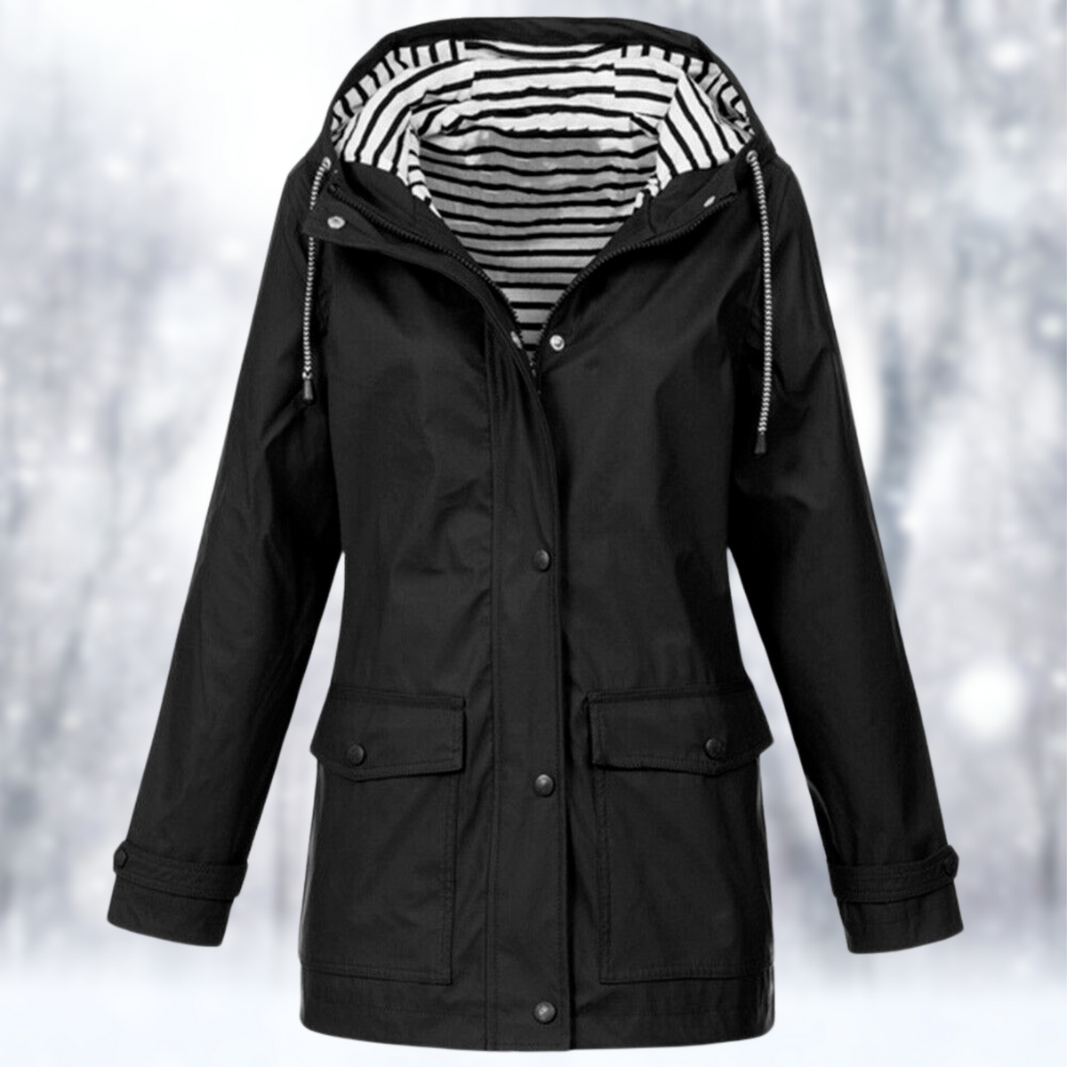 Chaqueta impermeable para mujer - Versátil y elegante