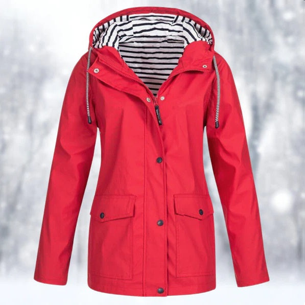 Chaqueta impermeable para mujer - Versátil y elegante