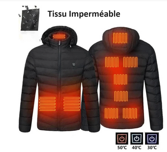 Chaqueta Inteligente Calefactable Unisex (Batería No Incluida)