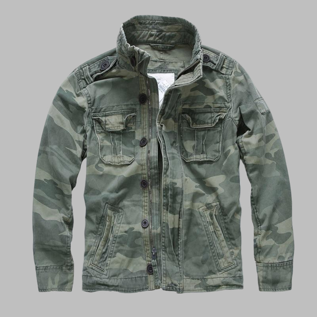 Chaqueta militar de camuflaje