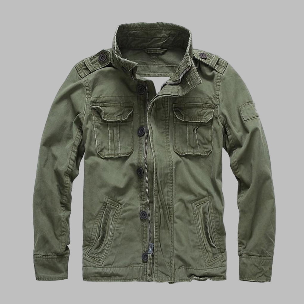 Chaqueta militar de camuflaje