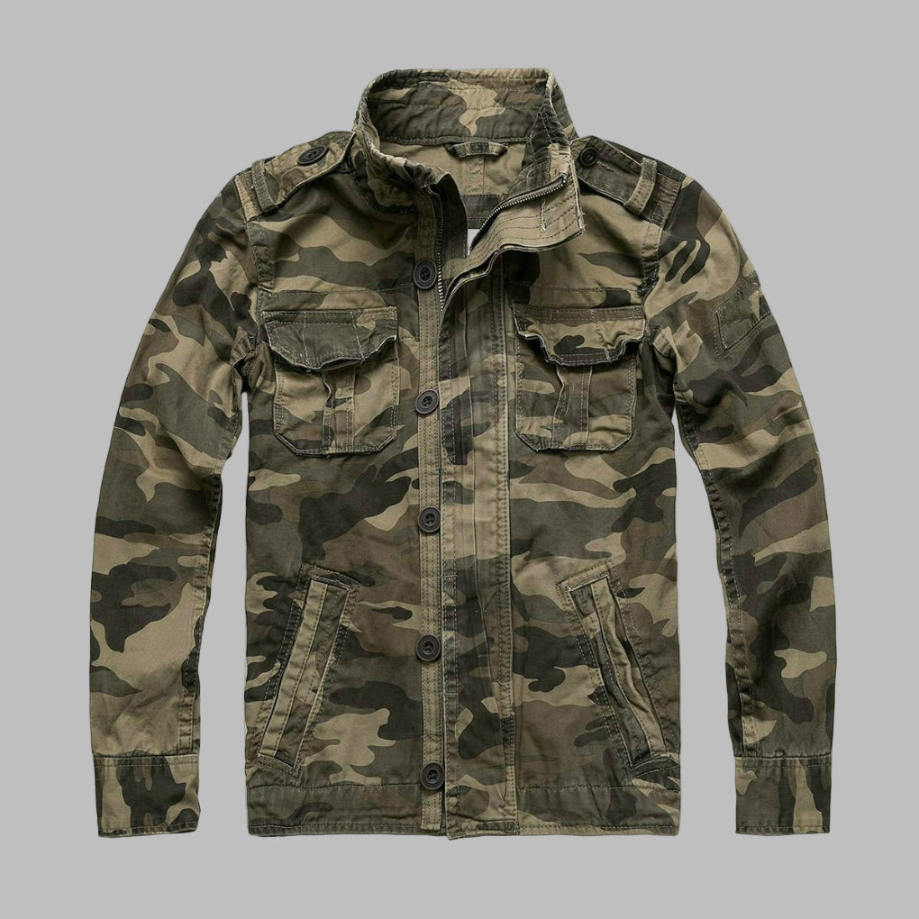 Chaqueta militar de camuflaje