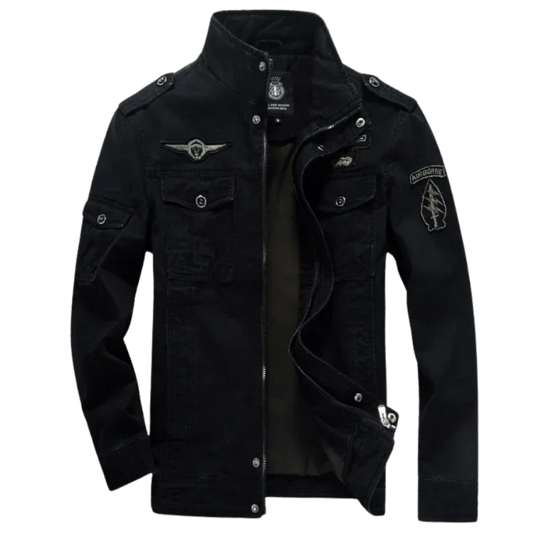 Chaqueta militar de entretiempo para hombre – Resistente y funcional
