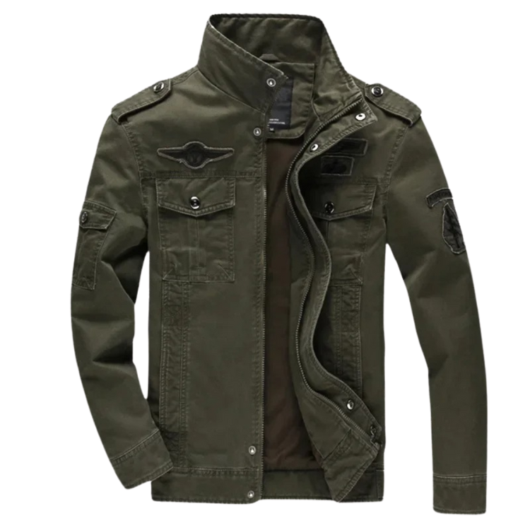 Chaqueta militar de entretiempo para hombre – Resistente y funcional