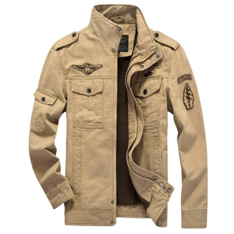 Chaqueta militar de entretiempo para hombre – Resistente y funcional