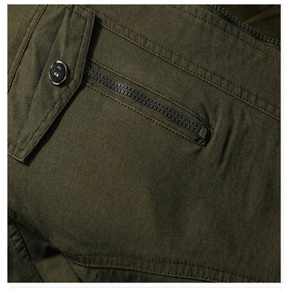 Chaqueta militar de entretiempo para hombre – Resistente y funcional