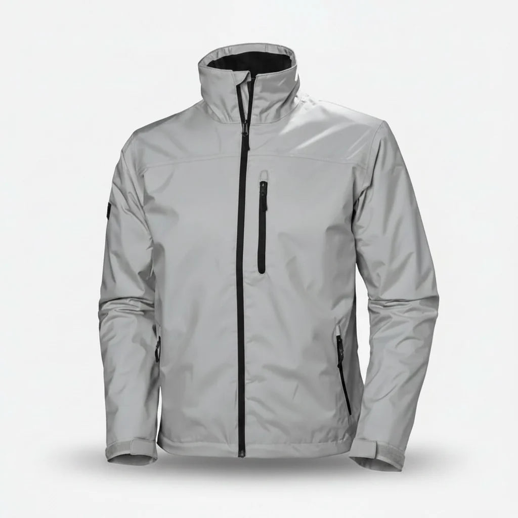 Chaqueta náutica para hombre impermeable y cortavientos – Chaqueta outdoor transpirable de 2 capas para uso diario y aventura