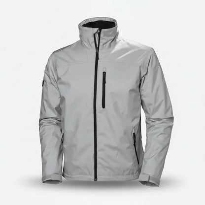 Chaqueta náutica para hombre impermeable y cortavientos – Chaqueta outdoor transpirable de 2 capas para uso diario y aventura