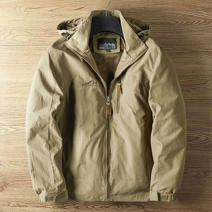 Chaqueta outdoor impermeable y transpirable para hombre