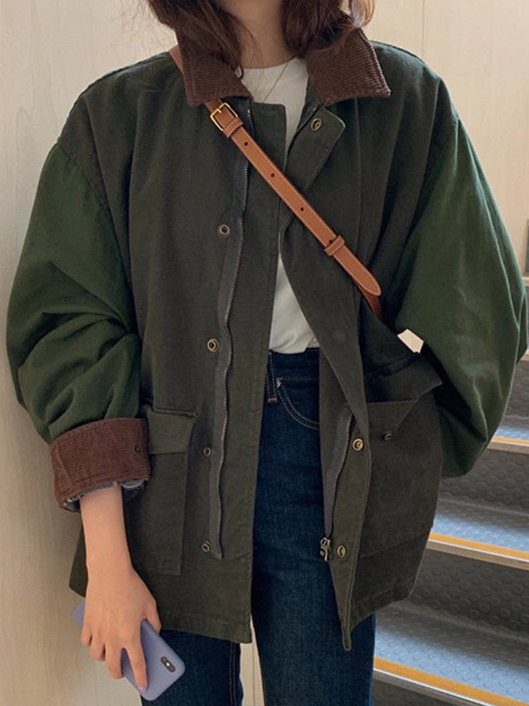 Chaqueta oversize para mujer