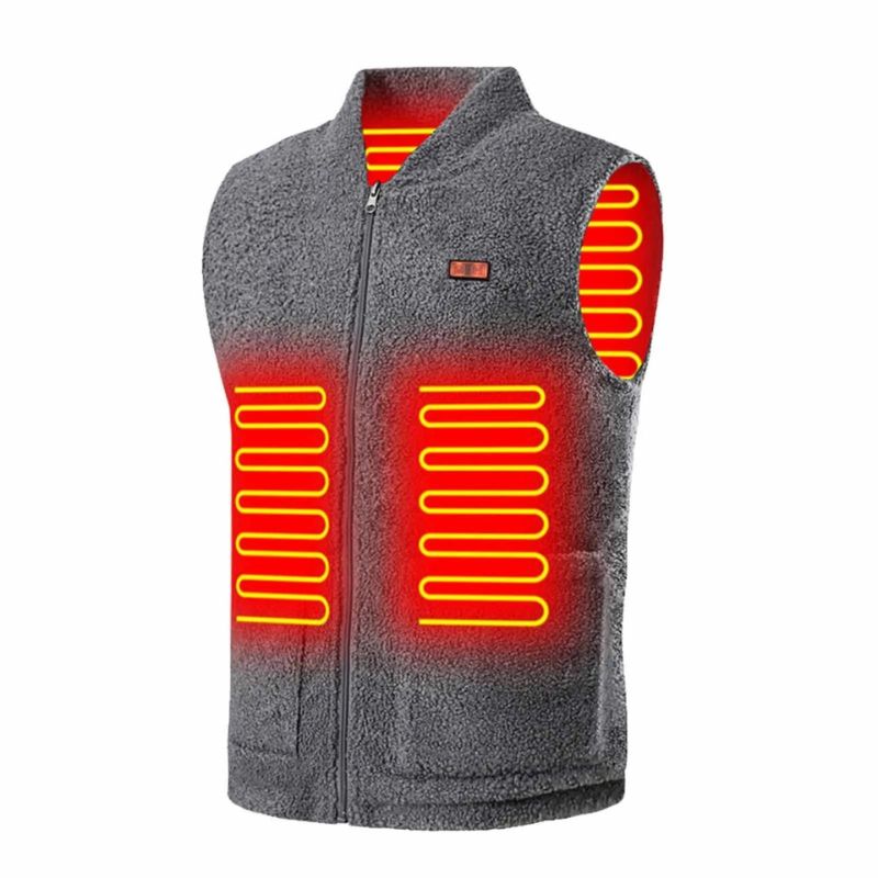 Chaqueta polar calefactable