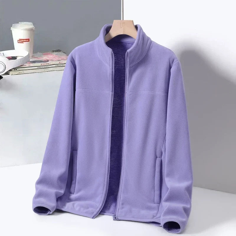 Chaqueta polar cómoda para mujer – Ligera y cálida