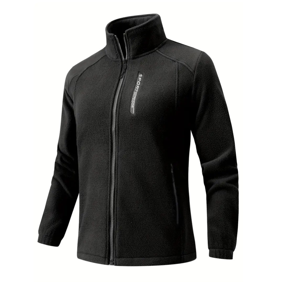 Chaqueta polar para mujer para exteriores, cálida con forro de felpa