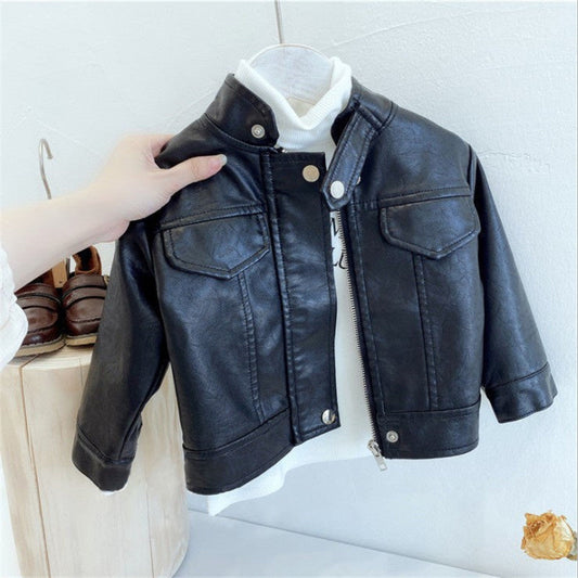 Chaquetas de Cuero Clásicas para Niños