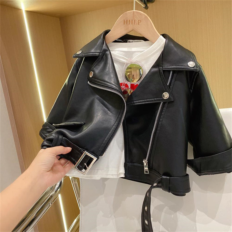 Chaquetas de Cuero Clásicas para Niños