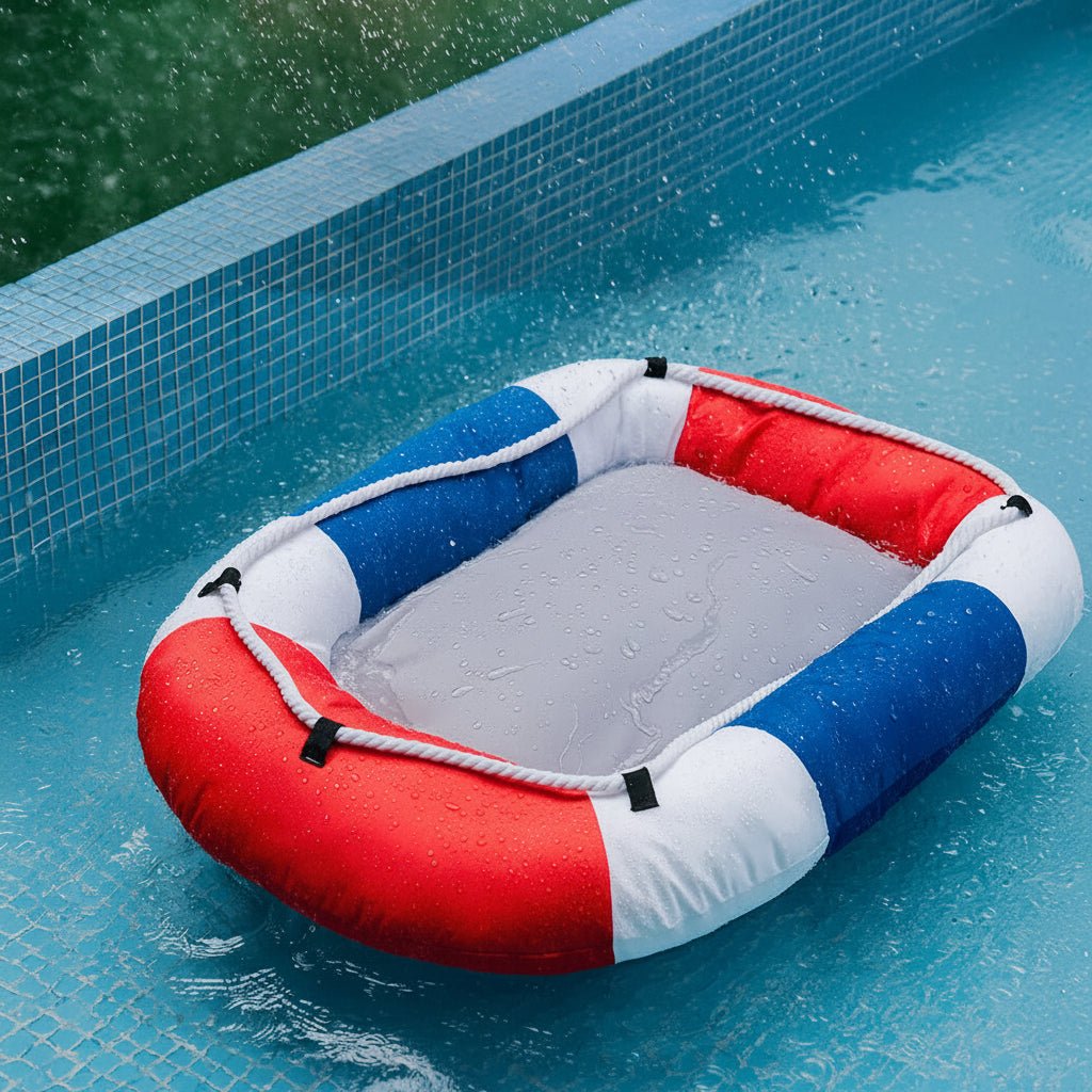 CHILLRAFT – Cama para mascotas en forma de bota con comodidad refrescante y fondo antideslizante