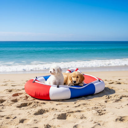 CHILLRAFT – Cama para mascotas en forma de bota con comodidad refrescante y fondo antideslizante