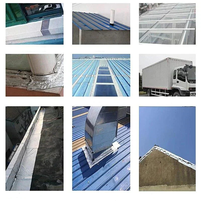 Cinta de Reparación Impermeable para Soluciones Instantáneas de Fugas y Grietas