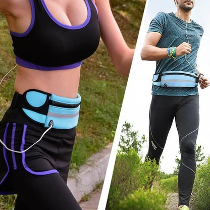 Cinturón de Correr Resistente al Agua – Paquete de Almacenamiento de Fitness y Viaje 1+1 GRATIS