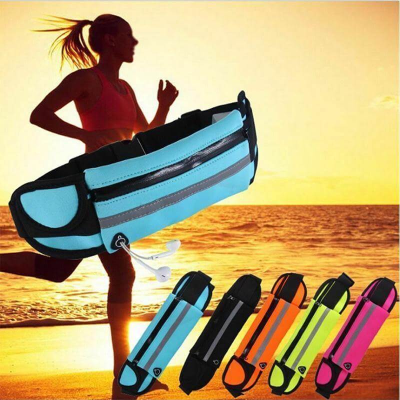 Cinturón de Correr Resistente al Agua – Paquete de Almacenamiento de Fitness y Viaje 1+1 GRATIS