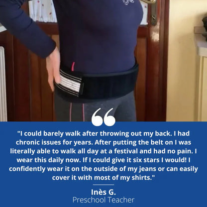 Cinturón para Alivio del Dolor Ciático - elimina tu ciática y dolor lumbar