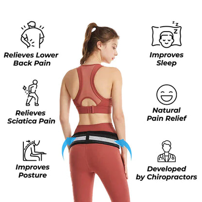 Cinturón para Alivio del Dolor Ciático - elimina tu ciática y dolor lumbar