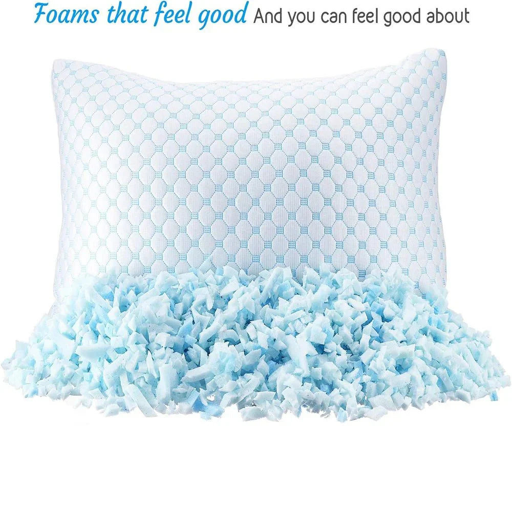 CLOUDREST – Almohada de Sueño Ajustable y Fresca para Comodidad Individual