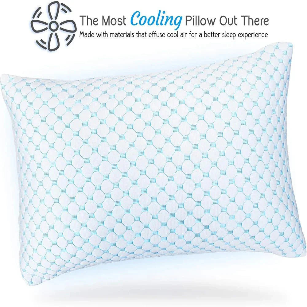 CLOUDREST – Almohada de Sueño Ajustable y Fresca para Comodidad Individual