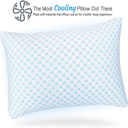 CLOUDREST – Almohada de Sueño Ajustable y Fresca para Comodidad Individual