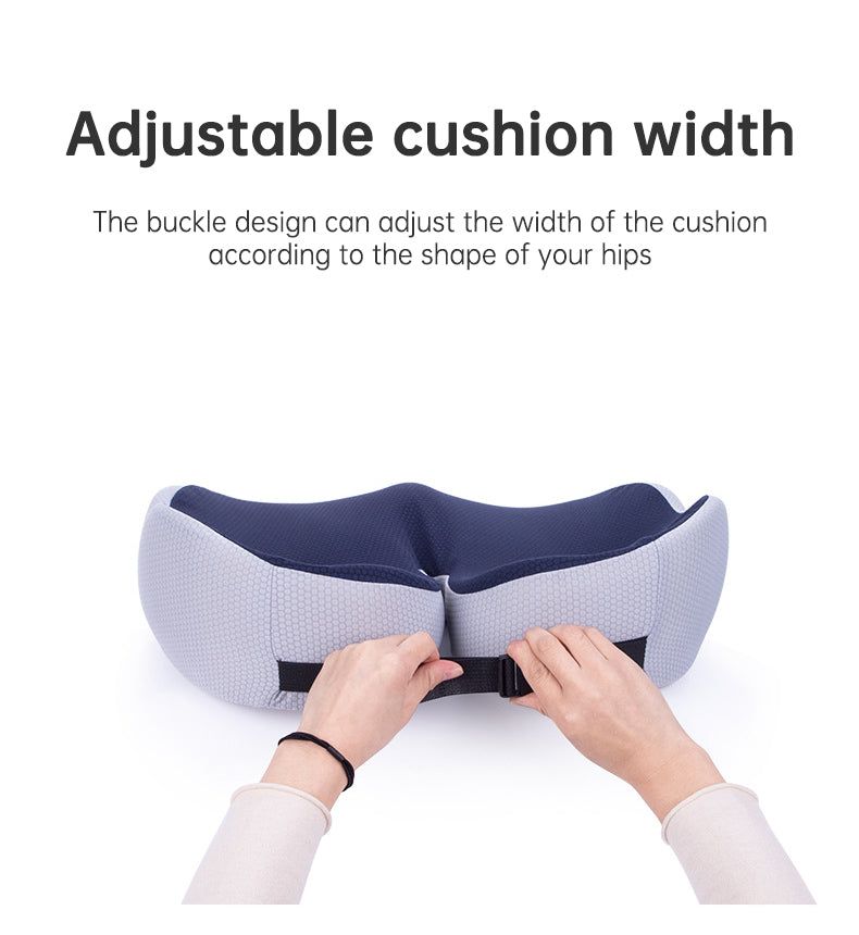 Cojín Ergonómico para Alivio de Presión y Comodidad al Sentarse