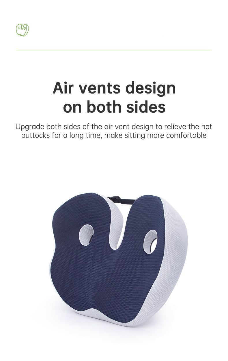 Cojín Ergonómico para Alivio de Presión y Comodidad al Sentarse