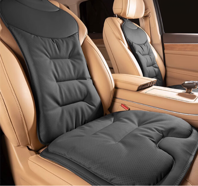 Cojín Ergonómico para Asiento de Coche con Soporte Lumbar – Transpirable y Cómodo, Alivia el Dolor de Espalda Mientras Conduce