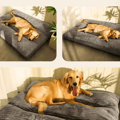 Cojín ortopédico para perros cálido y cómodo