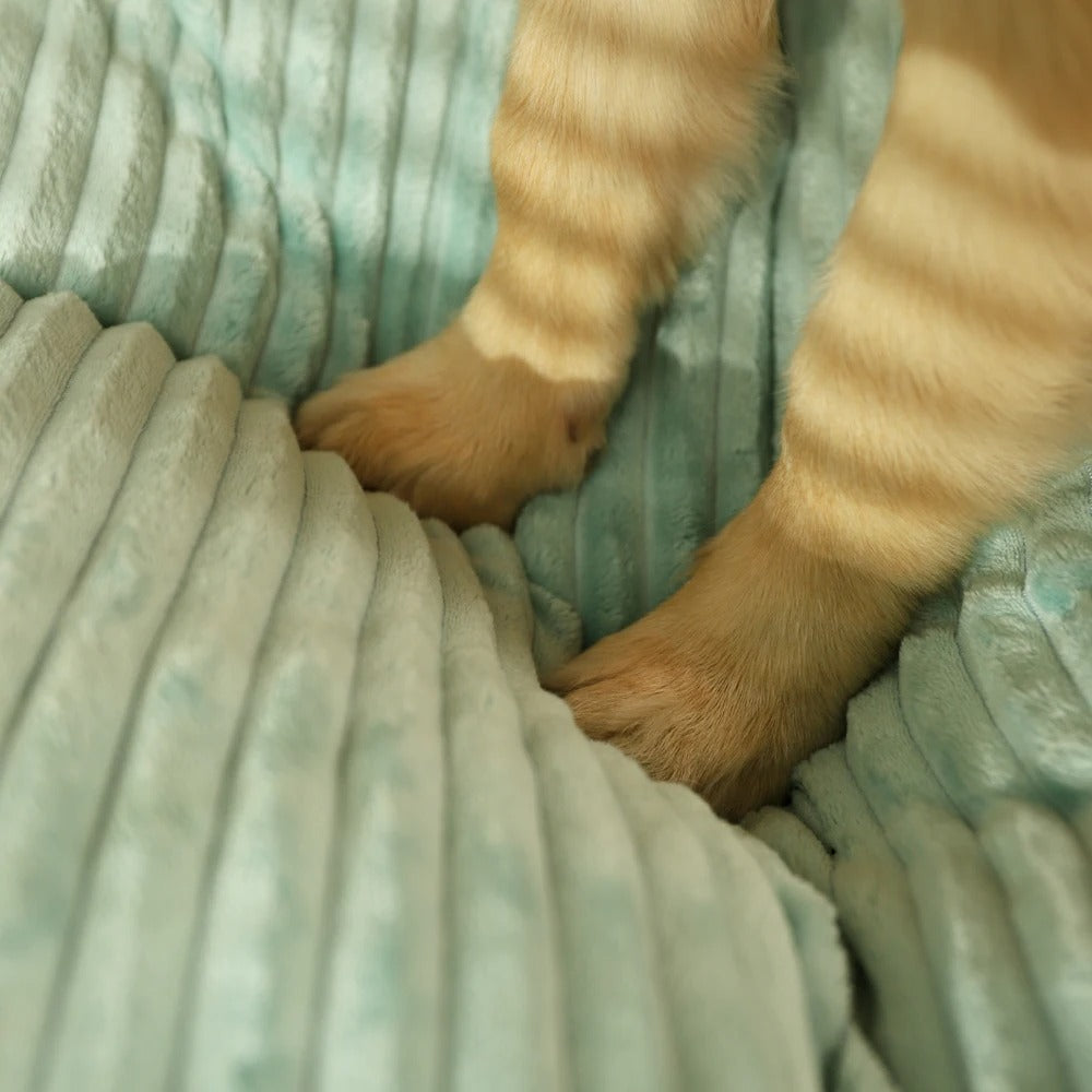 Cojín ortopédico para perros cálido y cómodo