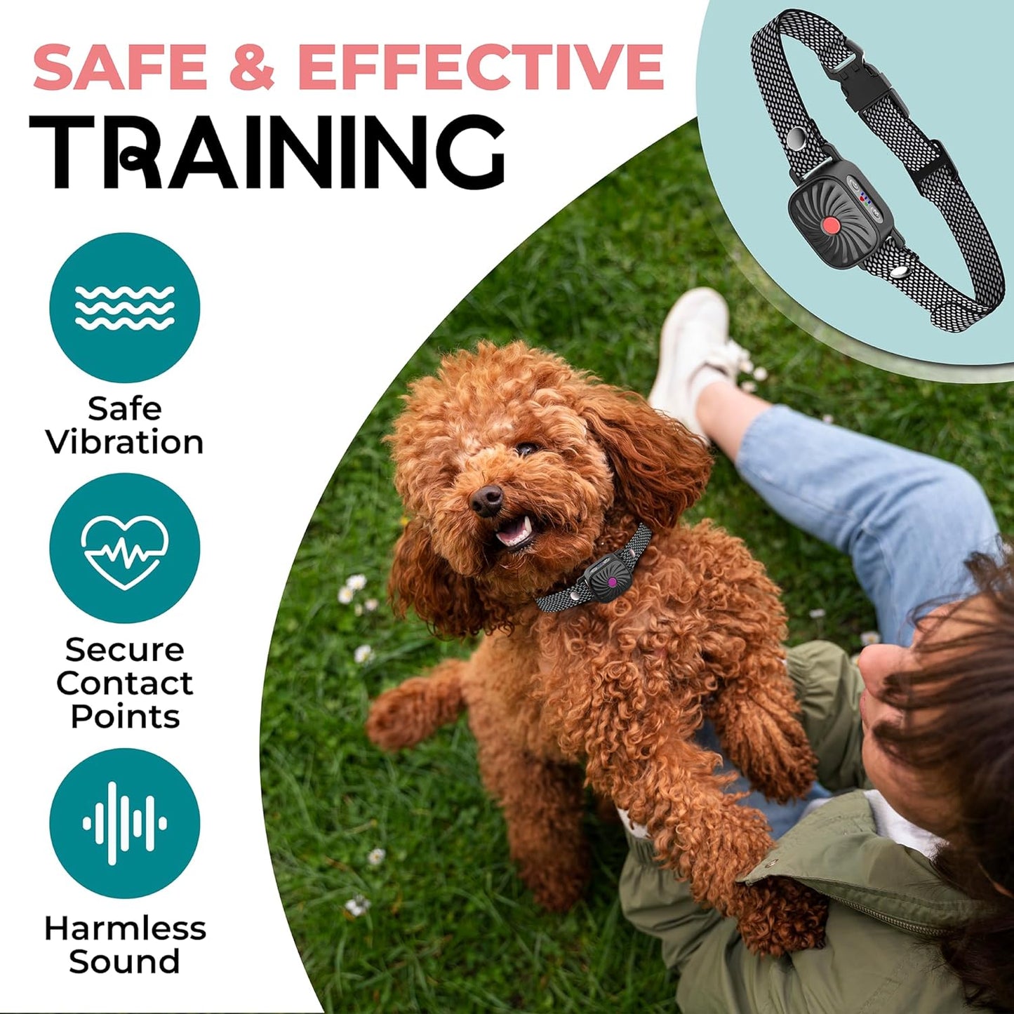 Collar Antiladridos PetSilence – Solución Suave y Efectiva para Perros Pequeños