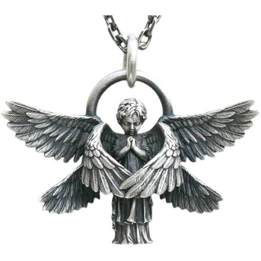 Collar con Colgante de Ángel