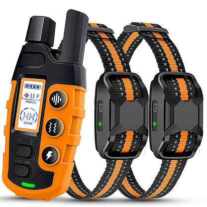 Collar de Entrenamiento para Perros Premium de 1000m con Control Remoto - Impermeable, E-Collar Recargable para Todos los Tamaños de Perros