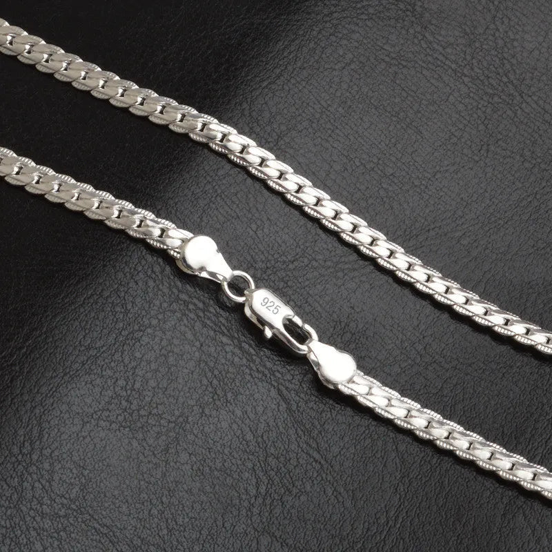 Collar de plata de la suerte – collar de plata de ley 925 para una elegancia atemporal