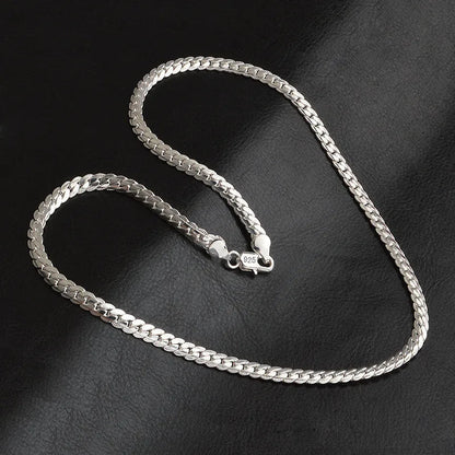 Collar de plata de la suerte – collar de plata de ley 925 para una elegancia atemporal