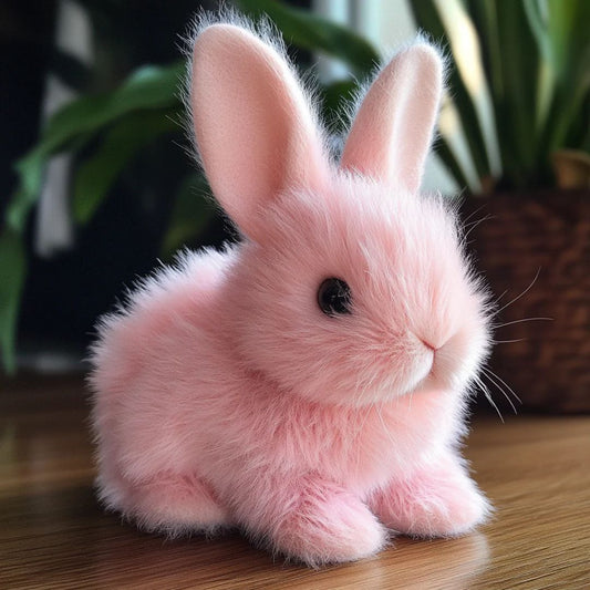 Conejo de Peluche con Movimientos Realistas – Compañero Adorable para Niños y Adultos