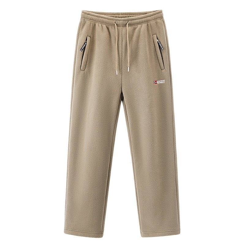Conjunto de chaqueta polar y pantalón de chándal para mujer