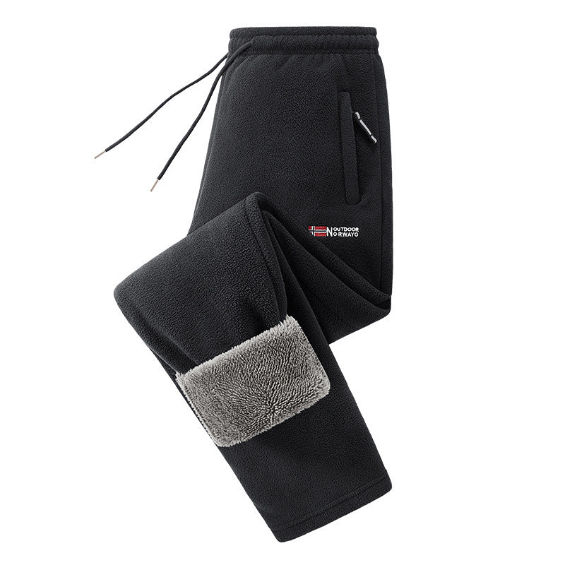 Conjunto de chaqueta polar y pantalón de chándal para mujer