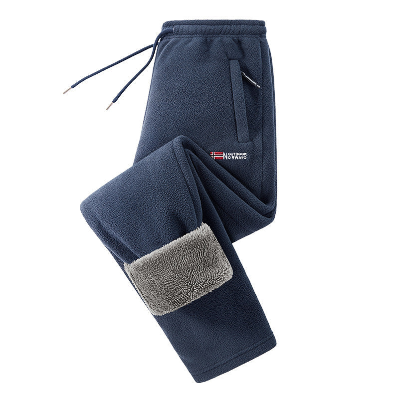 Conjunto de chaqueta polar y pantalón de chándal para mujer