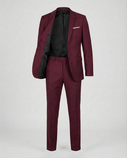 Conjunto de traje slim fit para hombre